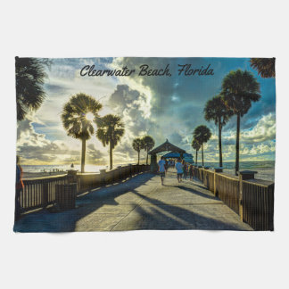 Clearwater Beach, Florida Kitchen Towel