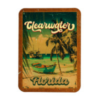 Clearwater Beach Florida Palm Tree Souvenirs 60s