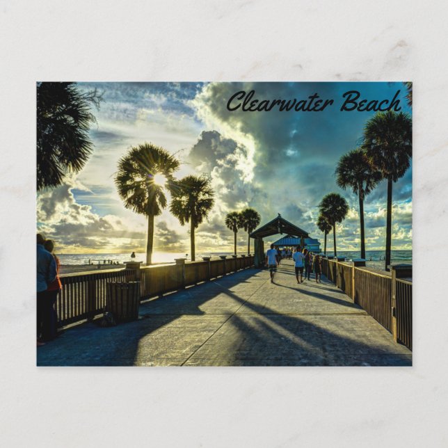 Clearwater Beach, Florida Postcard (Front)