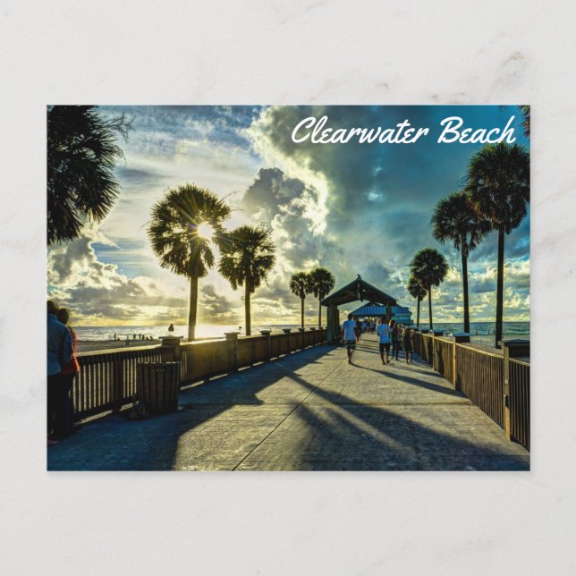 Clearwater Beach, Florida Postcard (Front)