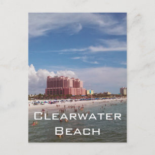 Clearwater Beach Florida Postcard