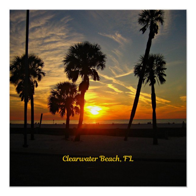 Clearwater Beach, Florida Poster (Front)