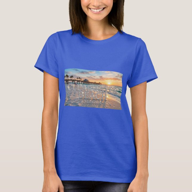 Clearwater Beach Florida T-Shirt (Front)