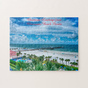 Clearwater Beach Floride. Jigsaw Puzzle