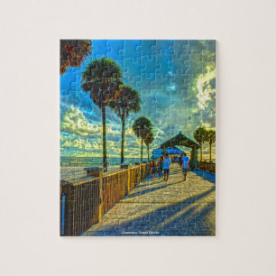 Clearwater Beach Floride Jigsaw Puzzle