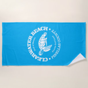 Clearwater Beach (sea turtle) Towel