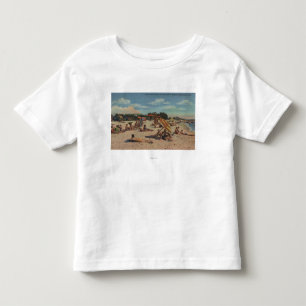Clearwater, FL - Sunbathers on Clearwater Beach Toddler T-shirt