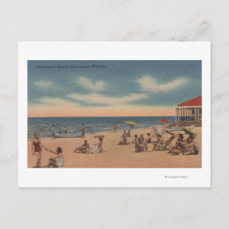 Clearwater, Florida - View of Clearwater Beach Postcard