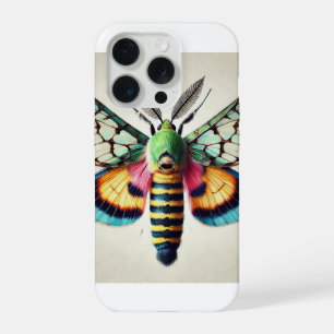 Clearwing Moth 160724IREF205 - Watercolor iPhone 15 Pro Case