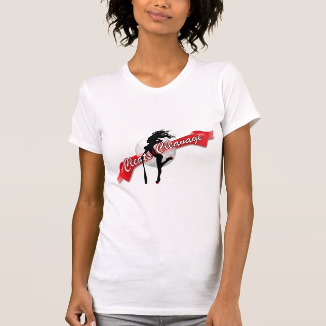 CLEATS & CLEAVAGE Shirt (Front)