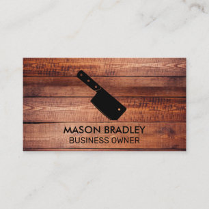 Cleaver Knife   Cartes en bois