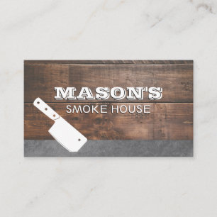 Cleaver Wood and Slate Business Card
