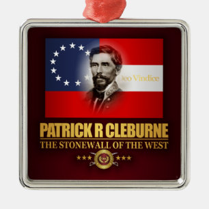 Cleburne (Southern Patriot) Metal Ornament