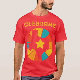 Cleburne Texas Vintage Distressed Souvenir 1 T-Shirt