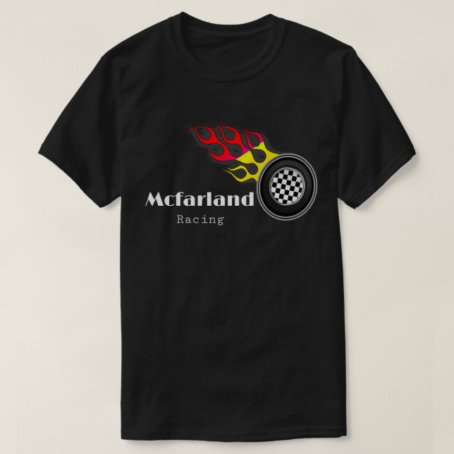 Cleetus Mcfarland Racing (1) T-Shirt (Design Front)