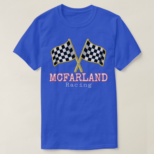 Cleetus Mcfarland Racing (2) T-Shirt (Design Front)