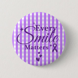 Cleft Lip and Palate Awareness 2 Inch Round Button