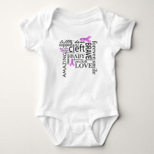 Cleft Words Baby Bodysuit
