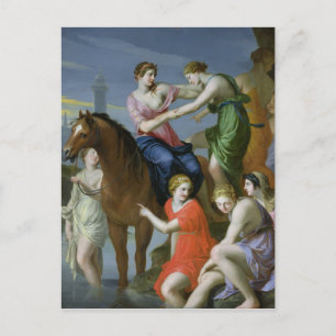 Clelia Crossing the Tiber Postcard