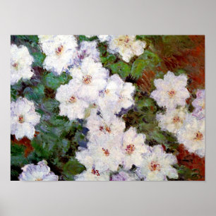 Clematis, 1887, tableau de Claude Monet,