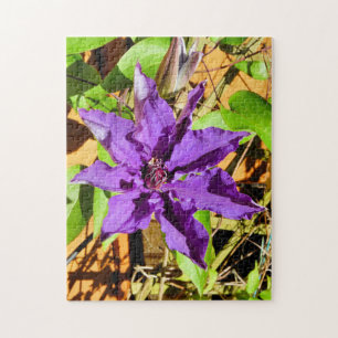 CLEMATIS JIGSAW PUZZLE