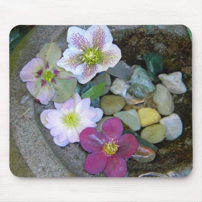Clematis Mousepad (Front)