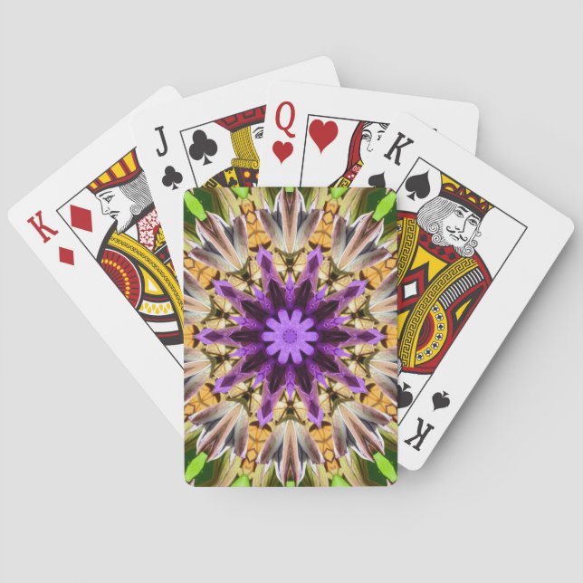 CLEMATIS  PLAYING CARDS (Back)
