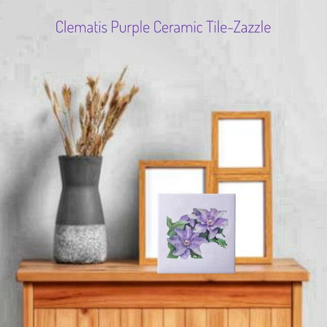 Clematis Purple  Tile (Creator Uploaded)