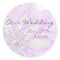Clematis Wedding Envelope Seal