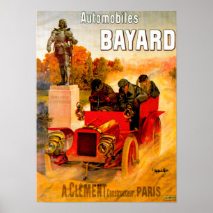 Clément-Bayard ~ Vintage Automobile Advertisement Poster