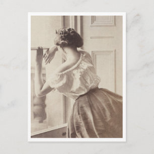 Clementina Hawarden Photographic Study Restored Postcard