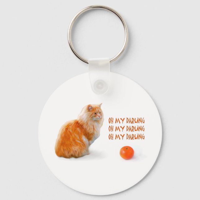 clementine love keychain (Front)