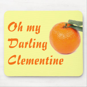 clementine mousepad