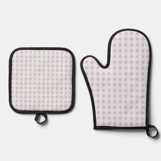 Clementine Oven Mitt and Pot Holder Set (Front)