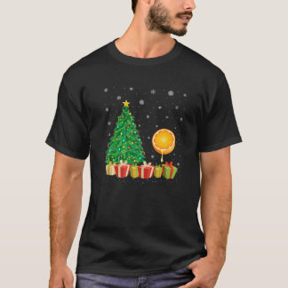 Clementine Xmas Tree Lighting Santa Hat Clementine T-Shirt