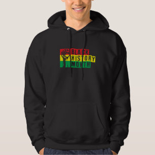 Clenched Fist Black History Month Hoodie