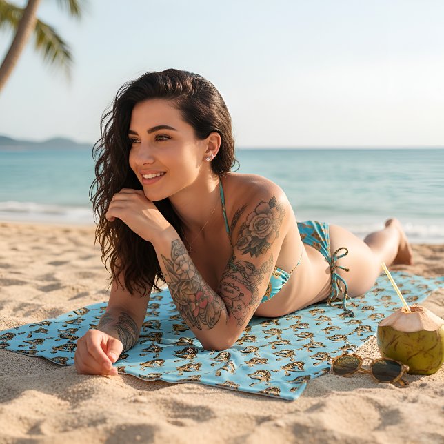 Cleo Beach Towel (Creator Uploaded)