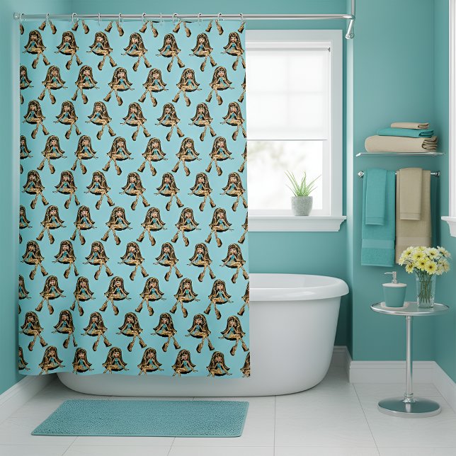 Cleo Shower Curtain (Creator Uploaded)