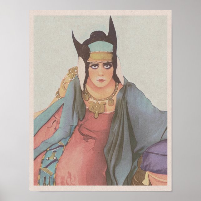 Cleopatra (1917) - A Queen’s Wrath Poster (Front)