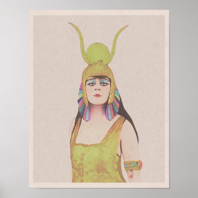 Cleopatra (1917) - The Enigmatic Siren Poster (Front)