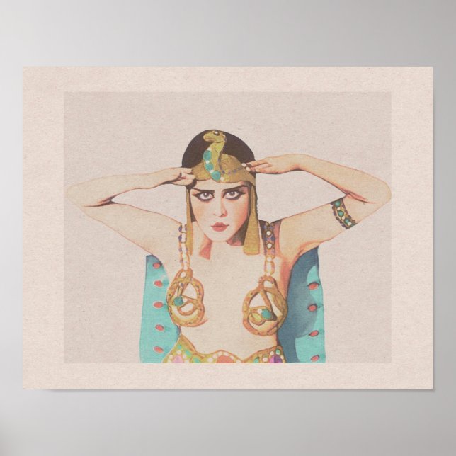 Cleopatra (1917) - The Searching Sphinx Poster (Front)