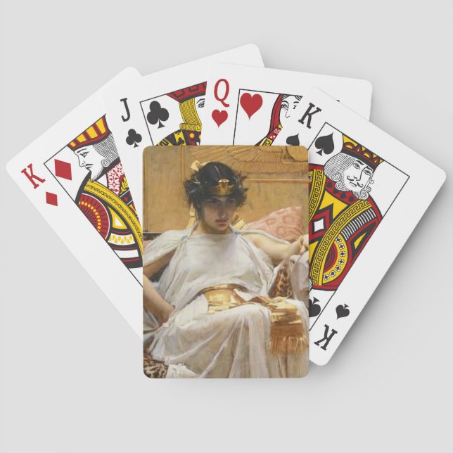 Cleopatra (Ancient Egyptian Queen) Playing Cards (Back)
