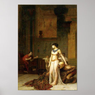 Cleopatra and Caesar Poster