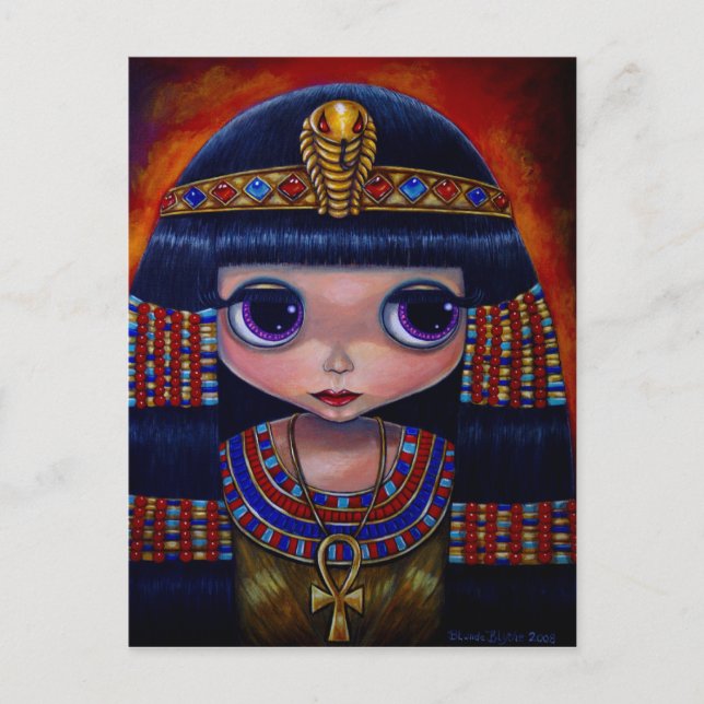 Cleopatra Blythe Postcard (Front)