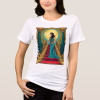 cleopatra carpet entrance women t-shirt