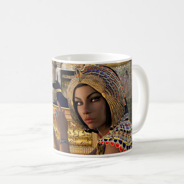 Cleopatra Coffee Mug (Front Right)