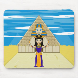 Cleopatra & Great Sphinx of Giza Mouse Pad