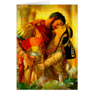 Cleopatra & Marc Antony par Leyendecker