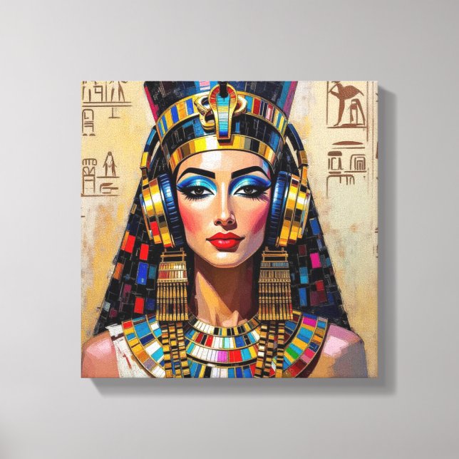 CLEOPATRA QUEEN OF THE NILE 3 CANVAS PRINT (Front)