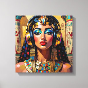 CLEOPATRA QUEEN OF THE NILE 4 CANVAS PRINT